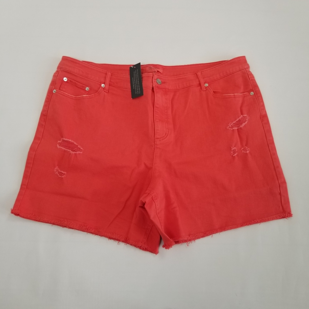 Candace Cameron Bure Denim Shorts Size 20WP NWT